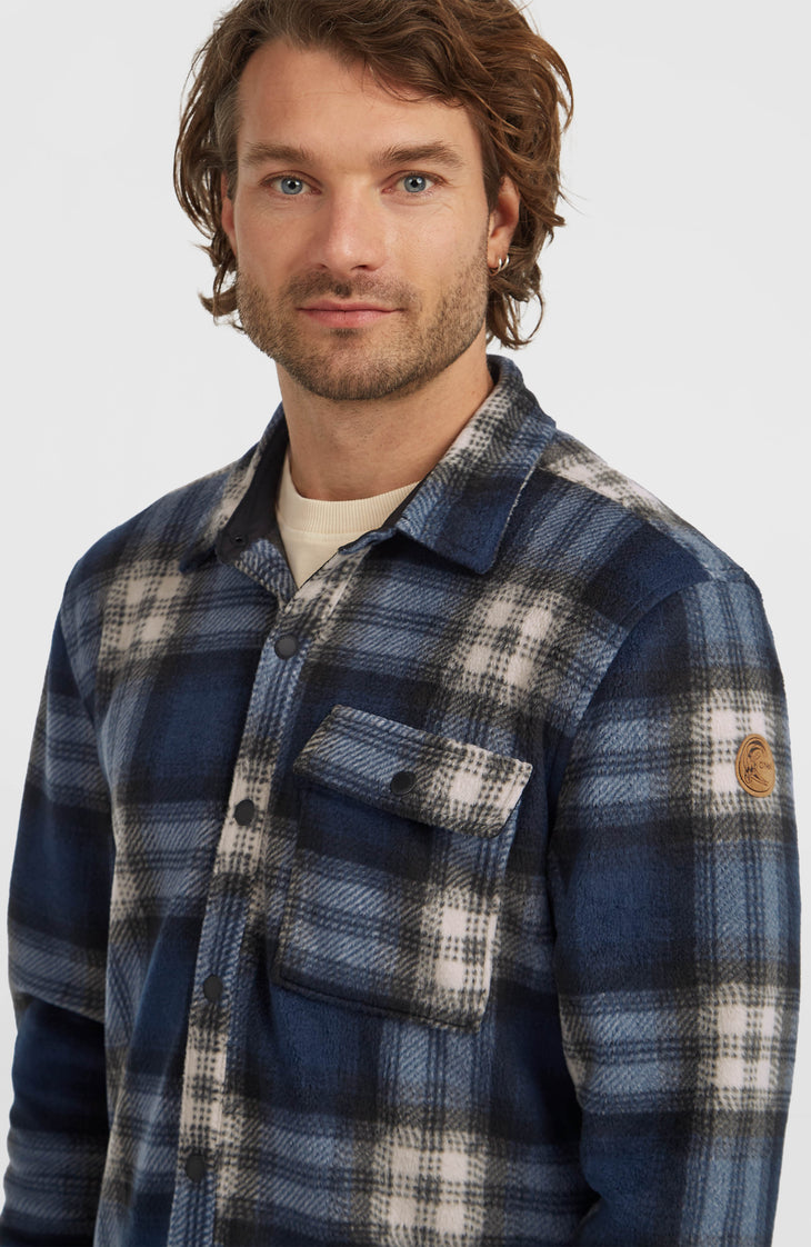 O'Riginals Superfleece overhemd | Mozart Blue Check