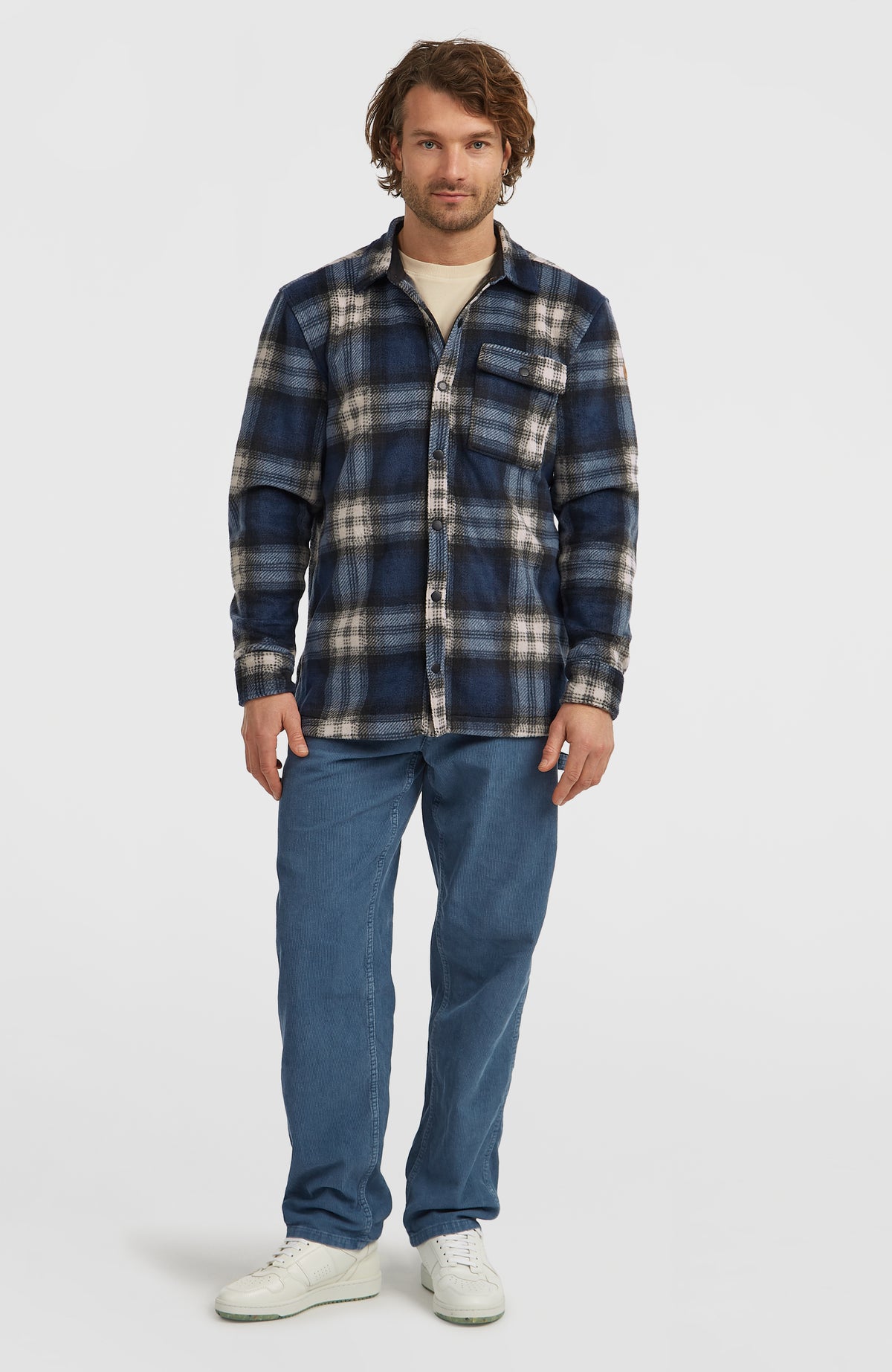 O'Riginals Superfleece overhemd | Mozart Blue Check