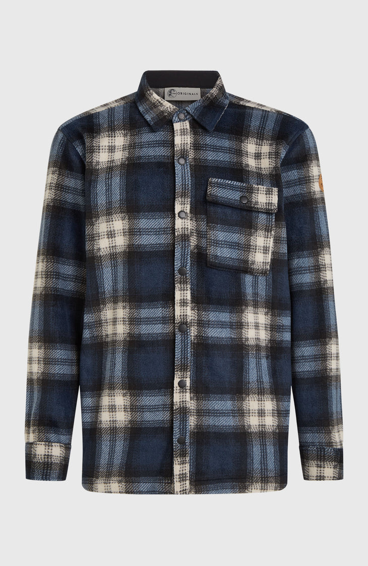 O'Riginals Superfleece overhemd | Mozart Blue Check