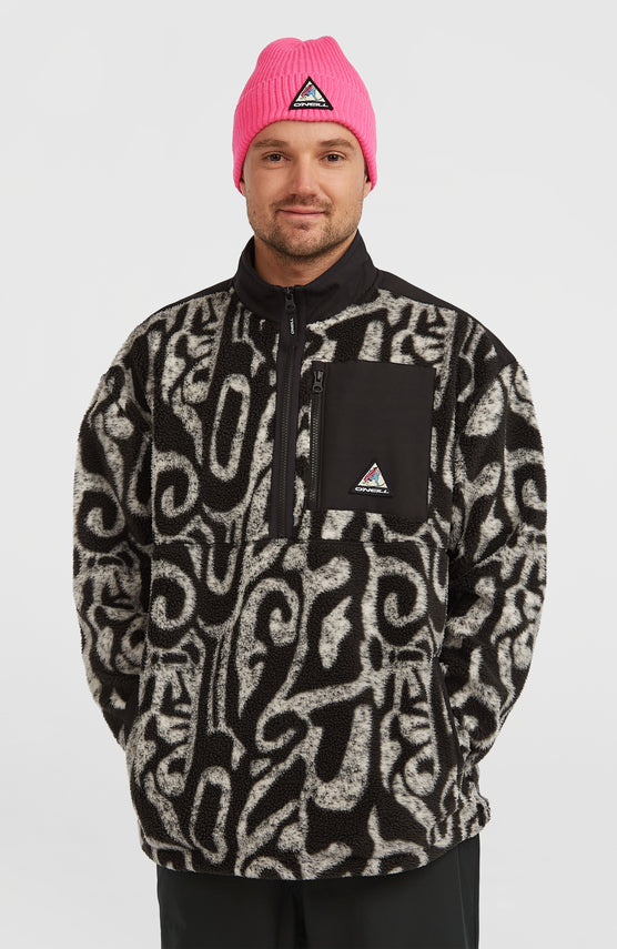 FWC'Play Hyperfleece trui | Black/White Legacy
