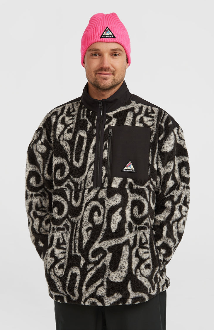 FWC'Play Hyperfleece trui | Black/White Legacy