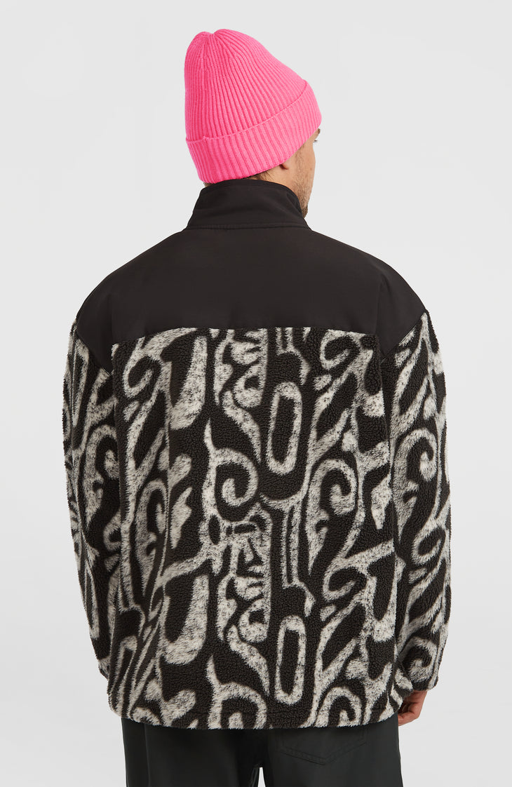 FWC'Play Hyperfleece trui | Black/White Legacy