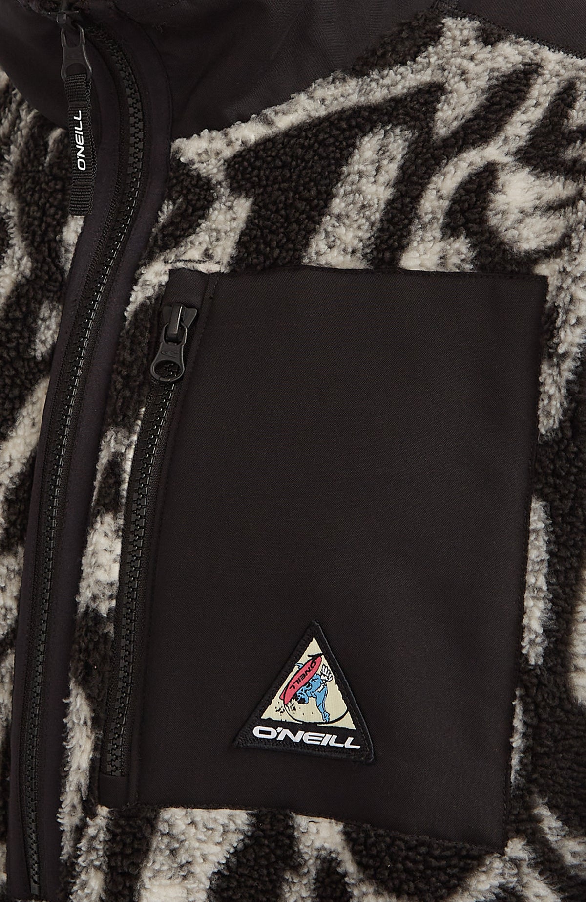 FWC'Play Hyperfleece trui | Black/White Legacy