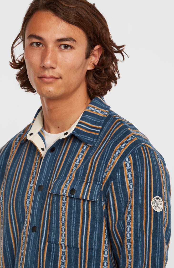O'Riginals Superfleece overhemd | Blue Originals Jstripe