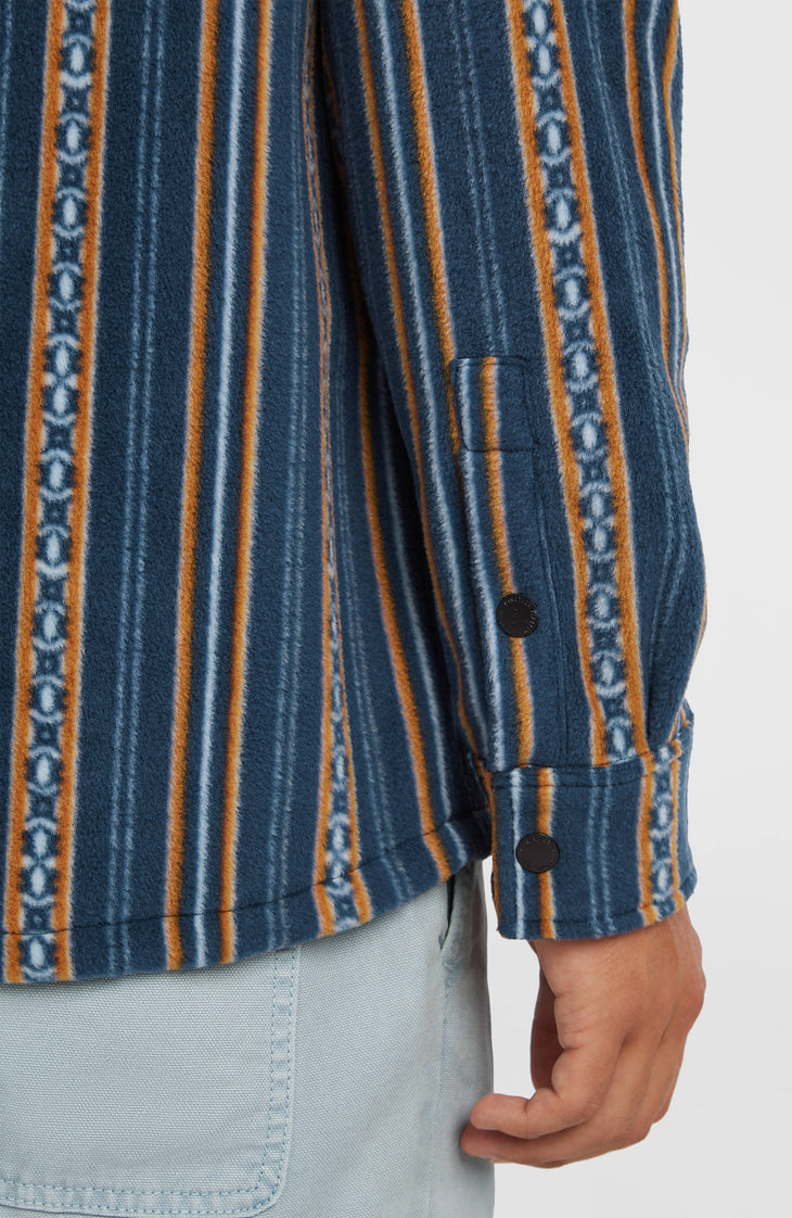 O'Riginals Superfleece overhemd | Blue Originals Jstripe