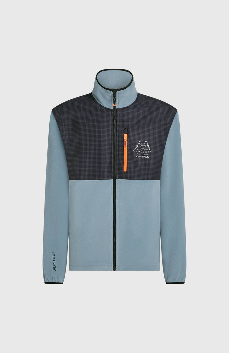 FWC'Peak Polartec® Hyperfleece vest met volledige rits | Murky Water Colour Block