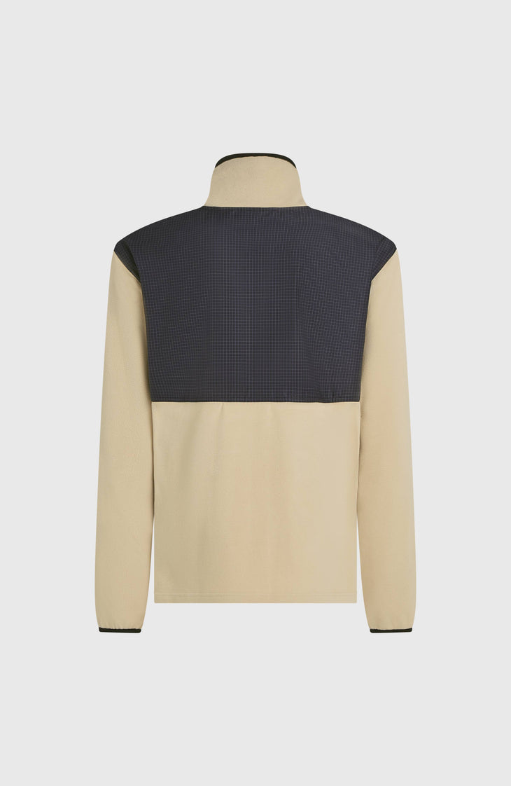 FWC'Peak Polartec® Hyperfleece vest met volledige rits | Olive Blush Colour Block