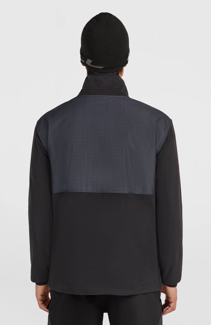 FWC'Peak Polartec® Hyperfleece vest met volledige rits | Black Out Colour Block