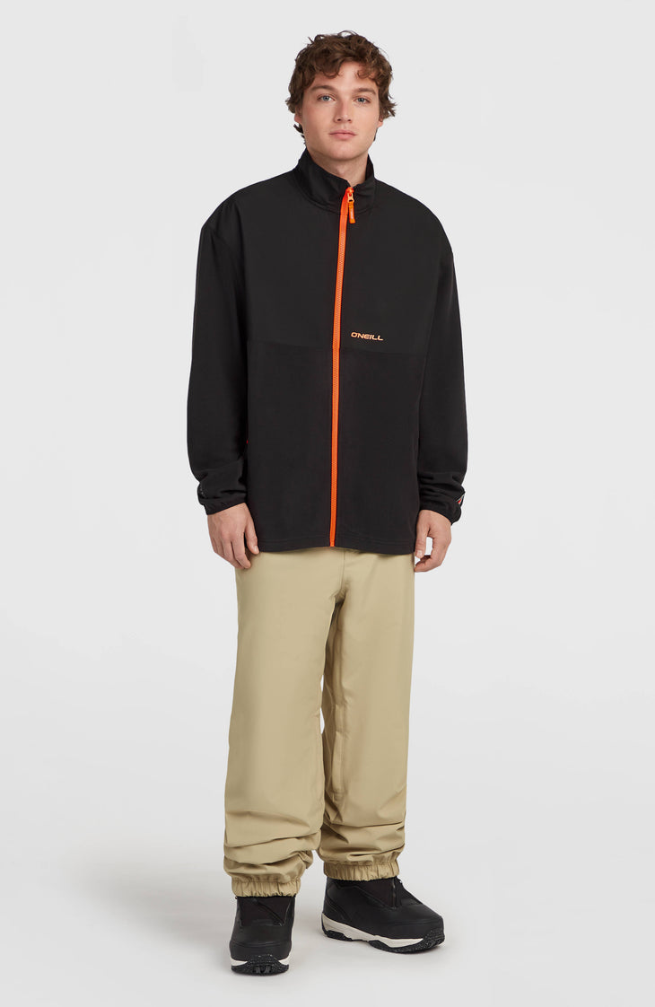 FWC'Play Polartec® Hyperfleece vest met volledige rits | Black Out