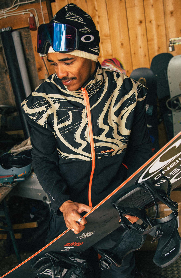 FWC'Play Polartec® Hyperfleece vest met volledige rits | Beige Snowtracks