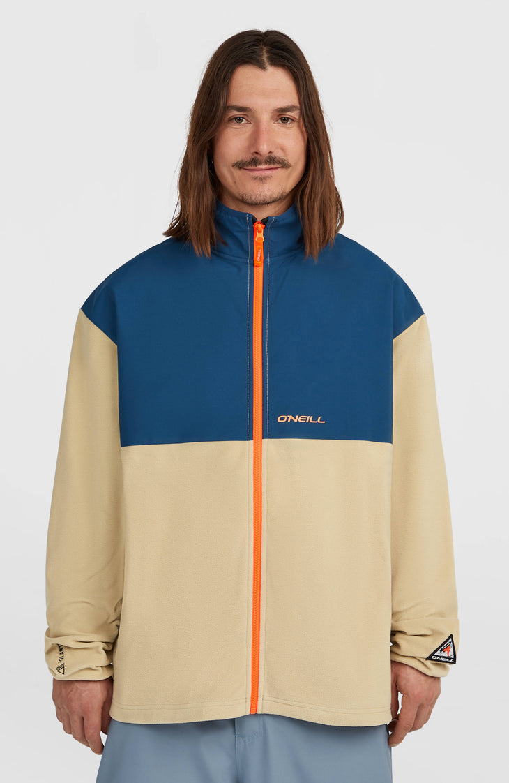 FWC'Play Polartec® Hyperfleece vest met volledige rits | Regal Blue Colour Block