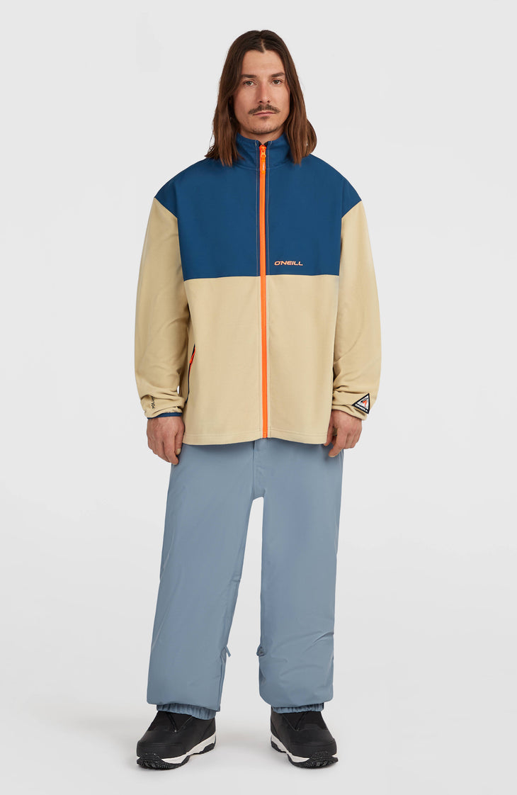 FWC'Play Polartec® Hyperfleece vest met volledige rits | Regal Blue Colour Block