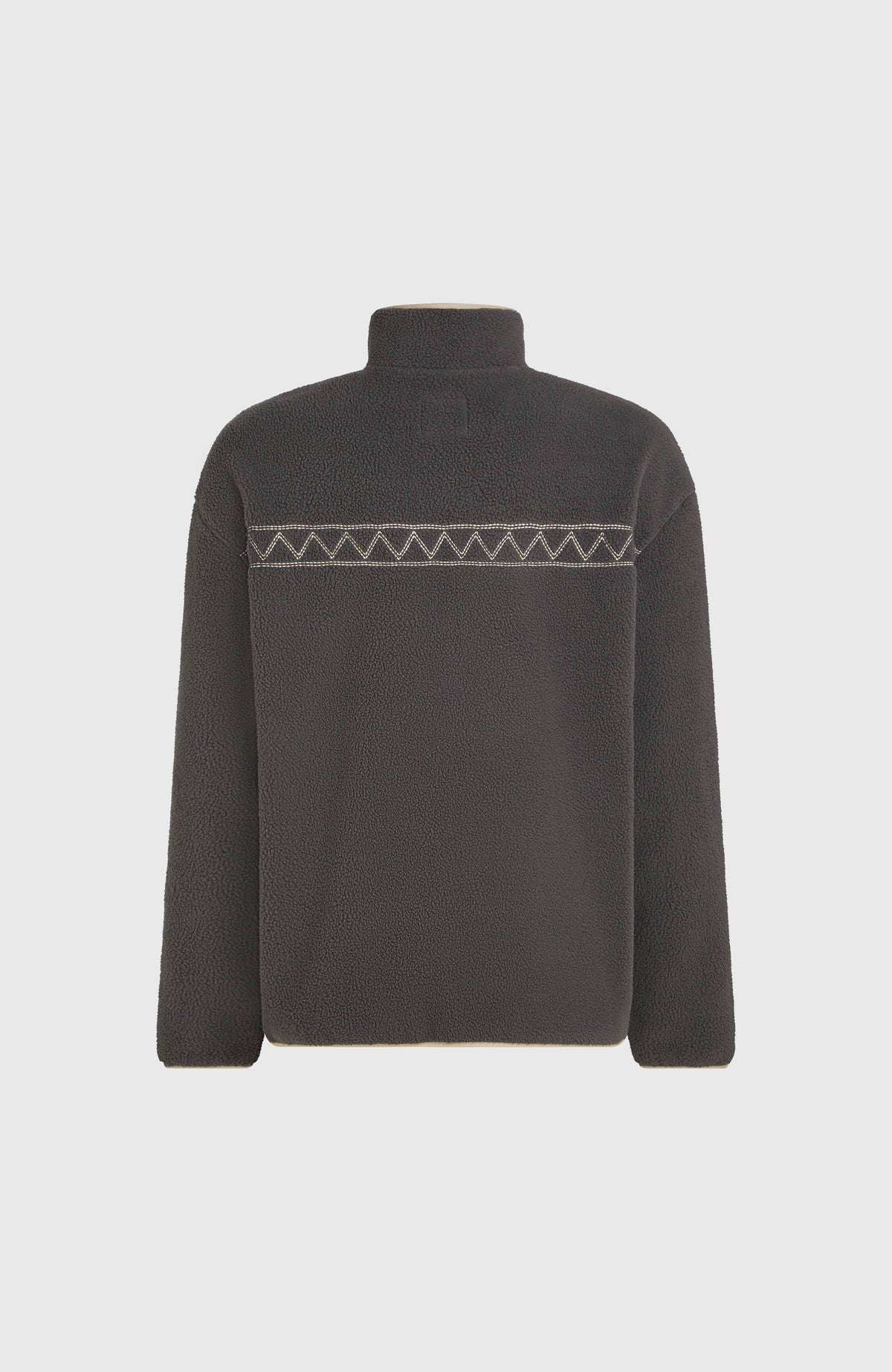 Trui O'Riginals Fleece met halve rits | Raven