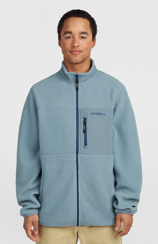 Must-Have High-Pile fleecevest met volledige rits | Murky Water