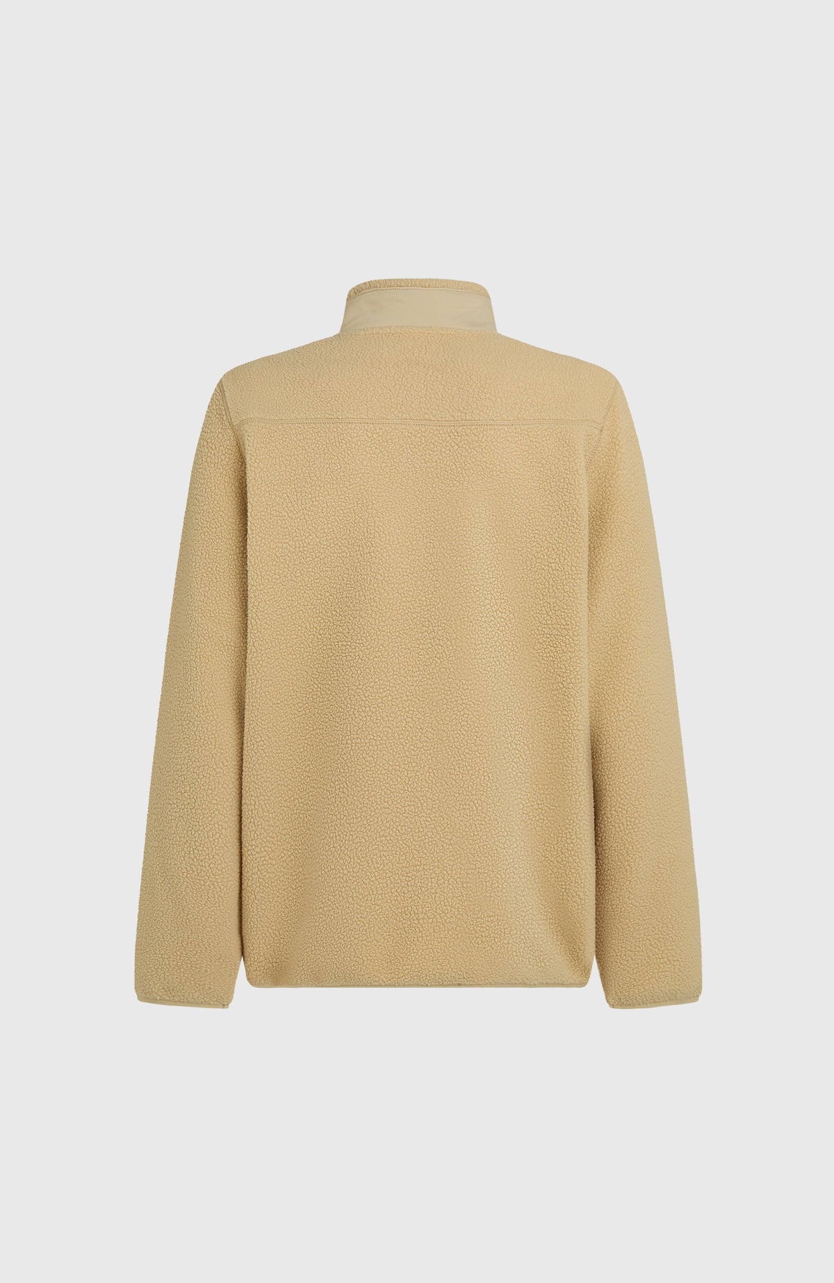 Must-Have High-Pile fleecevest met volledige rits | Olive Blush