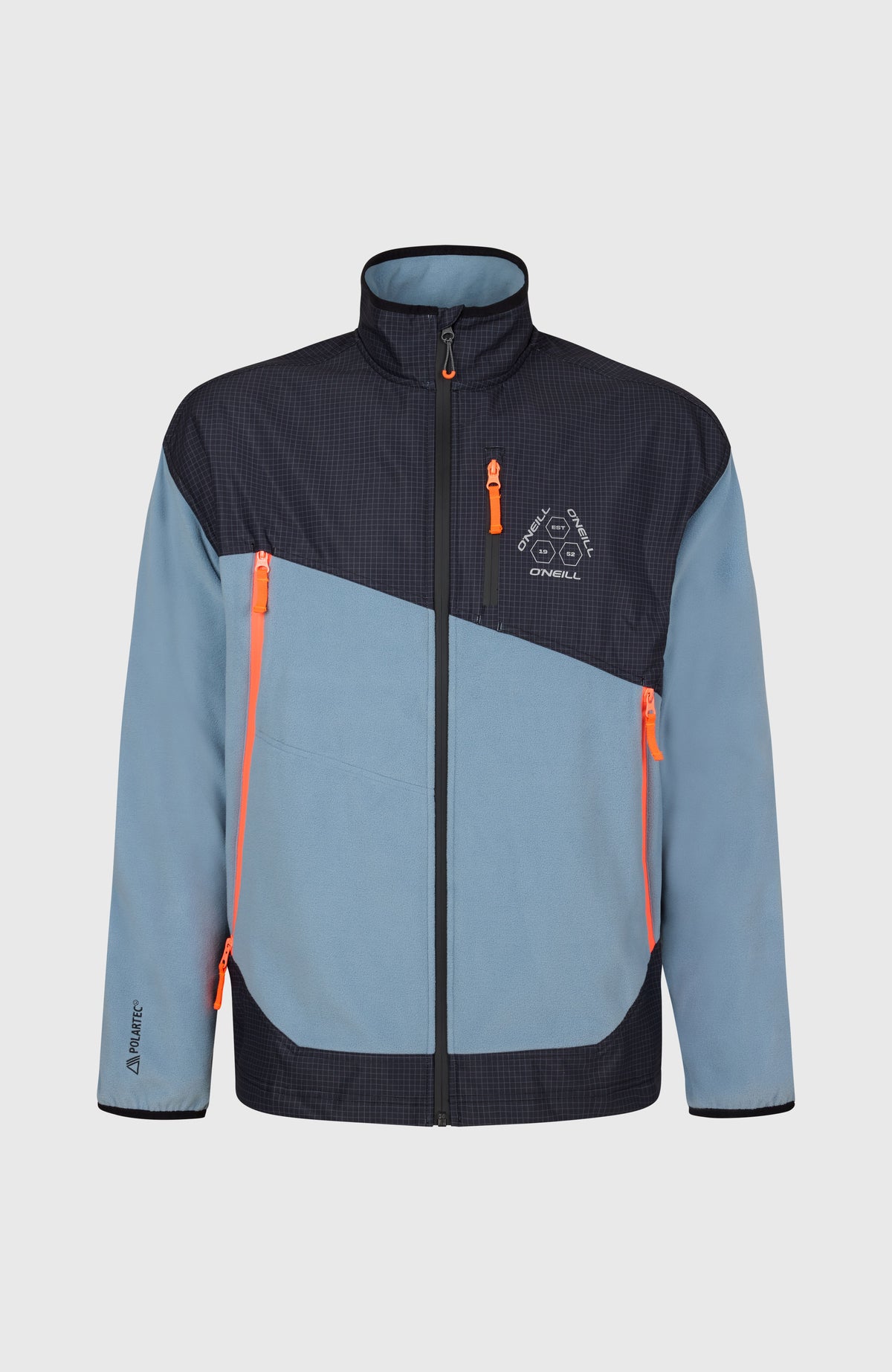 FWC'Peak Polartec® Fire Hyperfleece vest met volledige rits | Murky Water Colour Block