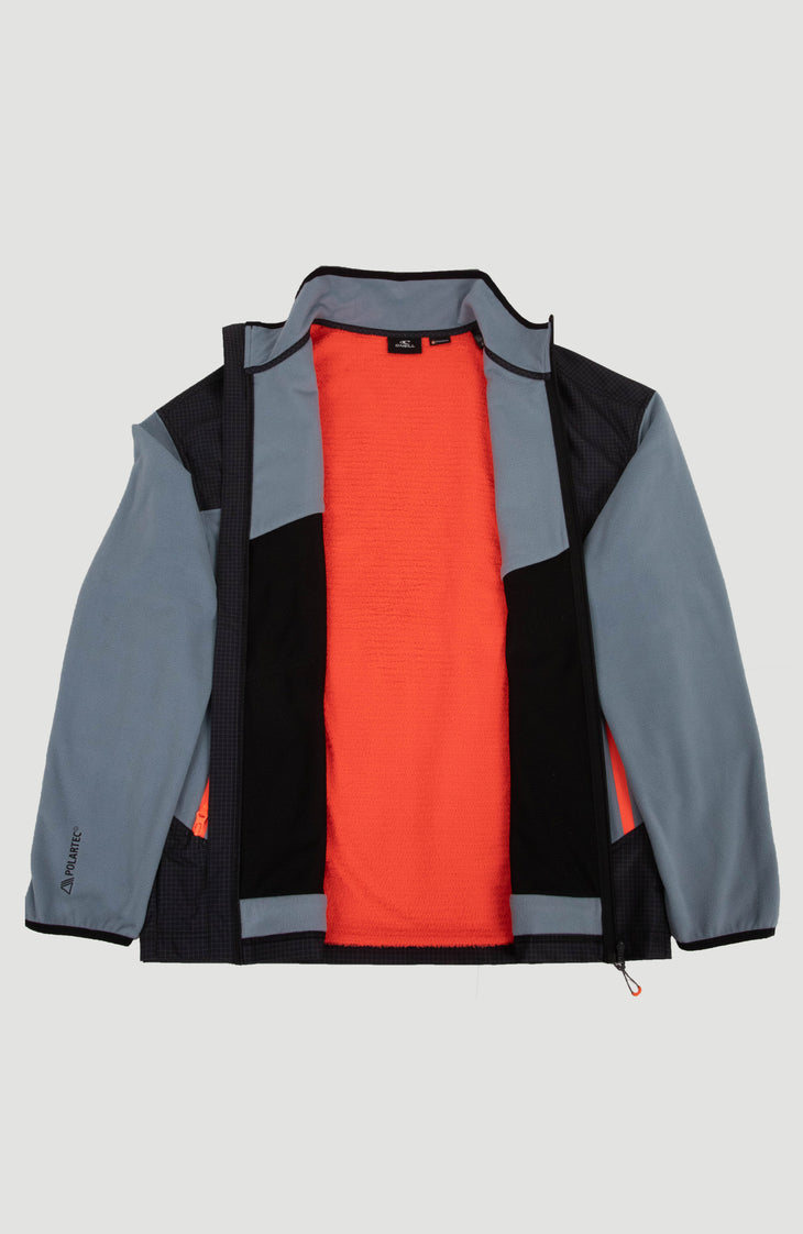 FWC'Peak Polartec® Fire Hyperfleece vest met volledige rits | Murky Water Colour Block