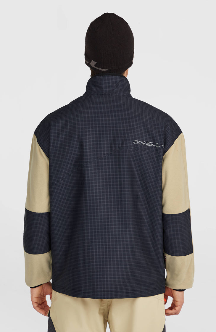 FWC'Peak Polartec® Fire Hyperfleece vest met volledige rits | Olive Blush Colour Block