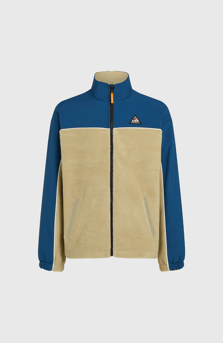 FWC'Play Hyperfleece vest met volledige rits | Regal Blue Colour Block