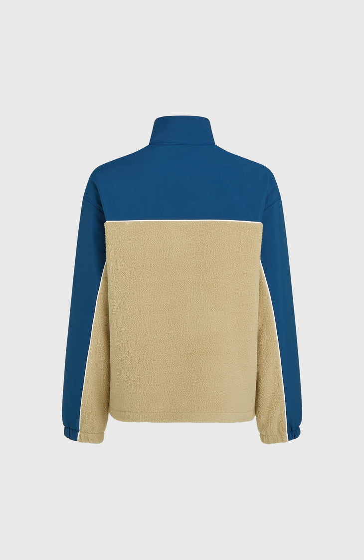 FWC'Play Hyperfleece vest met volledige rits | Regal Blue Colour Block