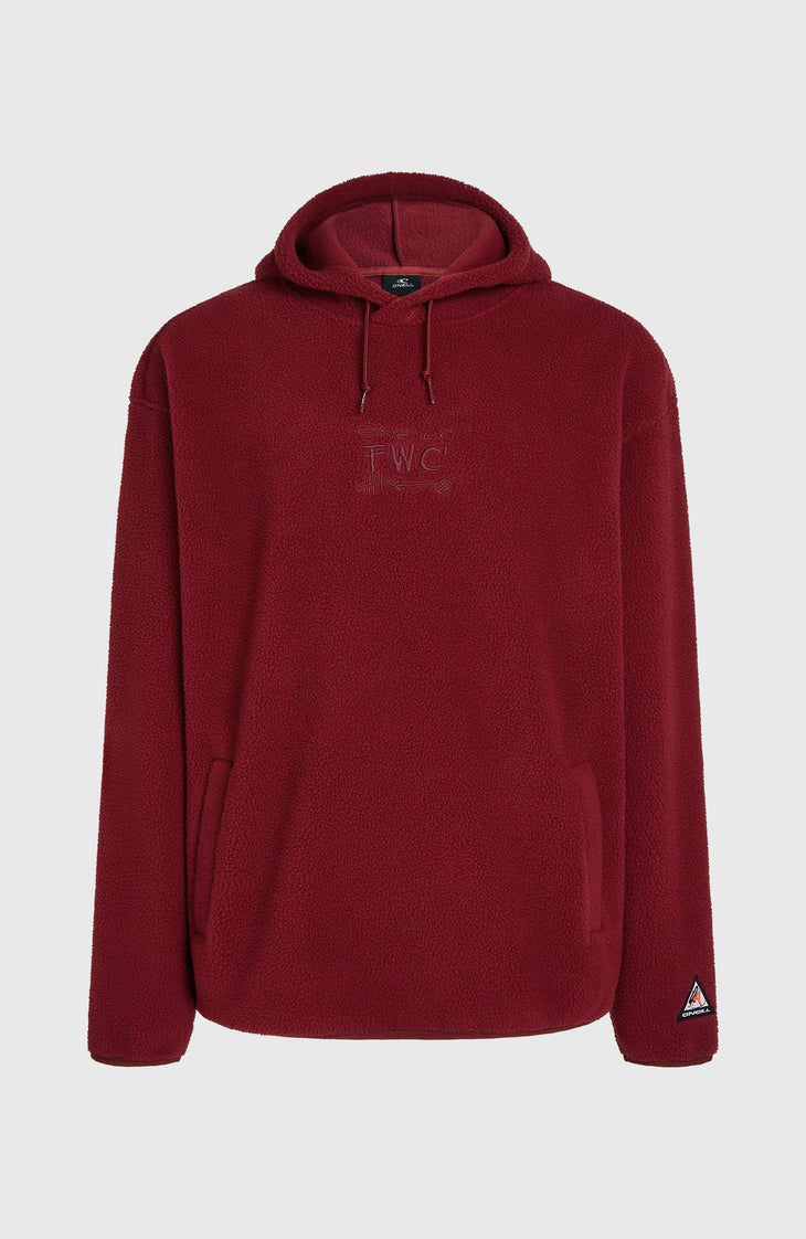 FWC'Play hoodie van hoogpolig fleece | Tamarillo