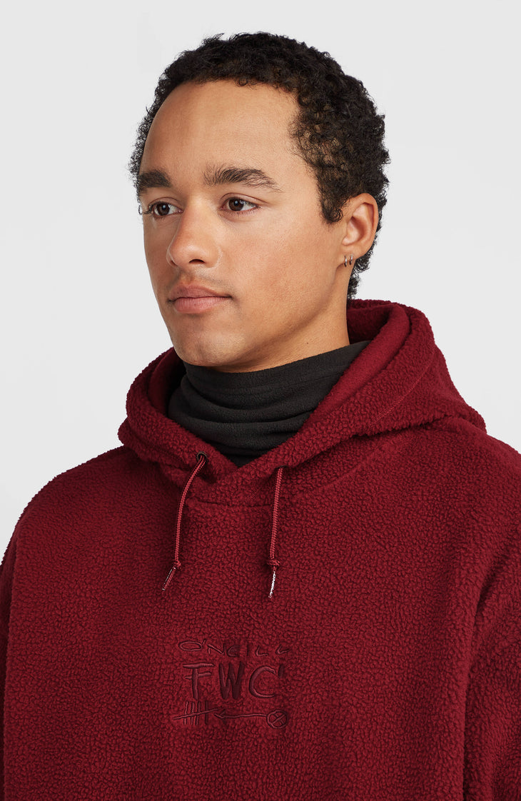 FWC'Play hoodie van hoogpolig fleece | Tamarillo