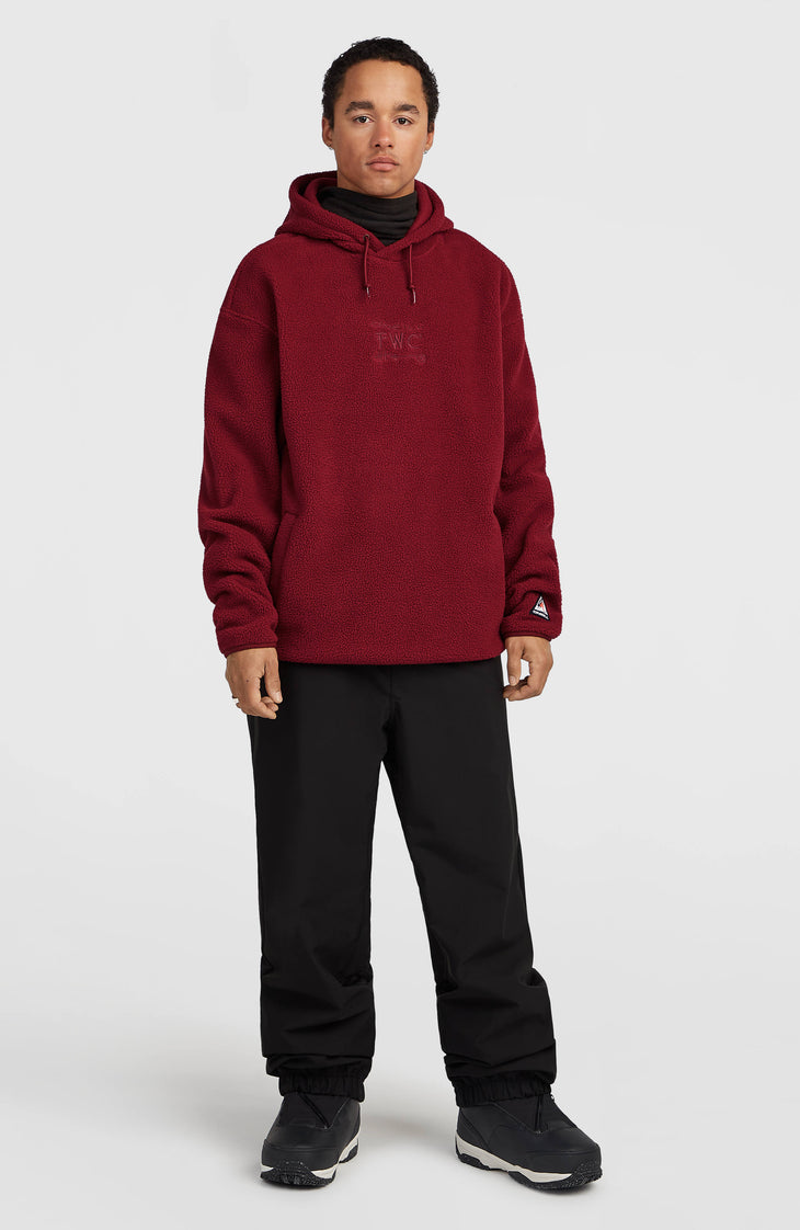 FWC'Play hoodie van hoogpolig fleece | Tamarillo