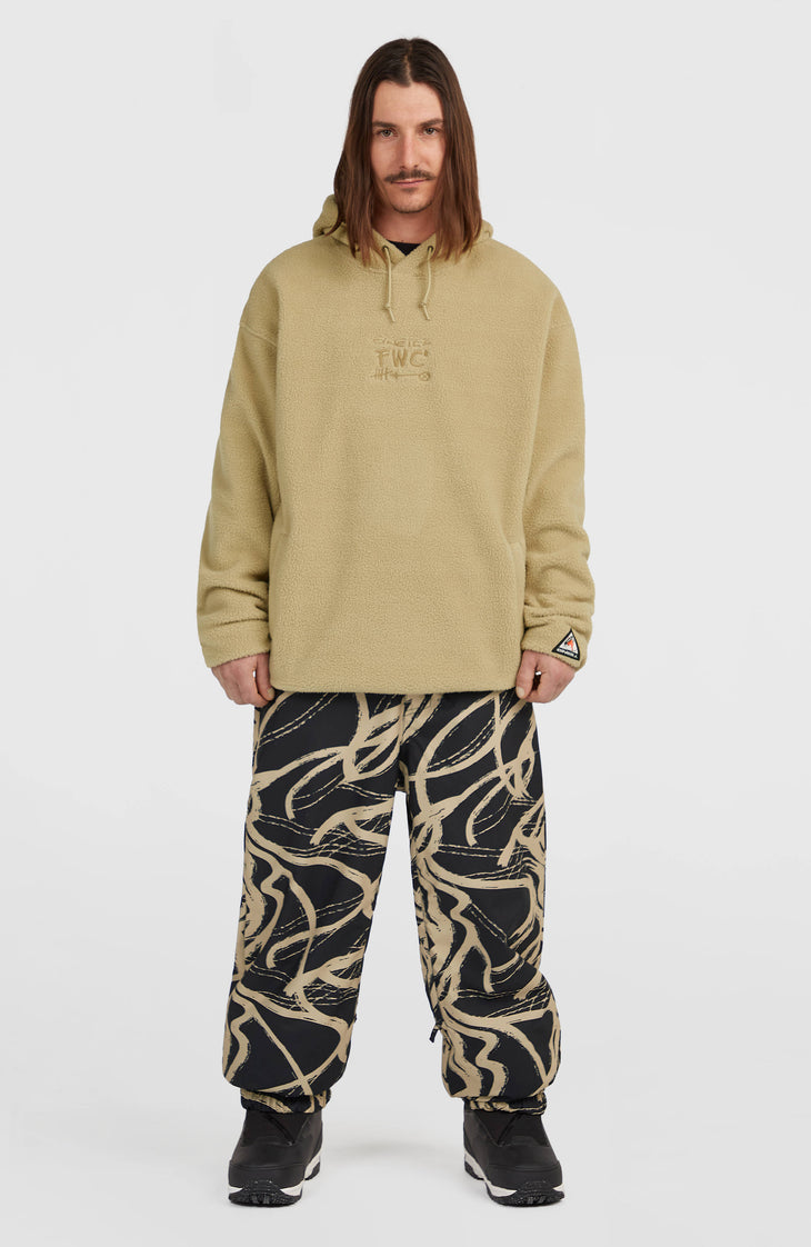 FWC'Play hoodie van hoogpolig fleece | Olive Blush