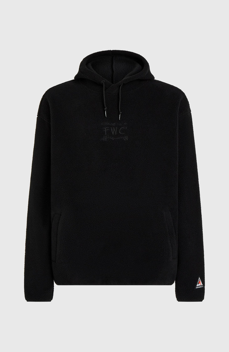 FWC'Play hoodie van hoogpolig fleece | Black Out
