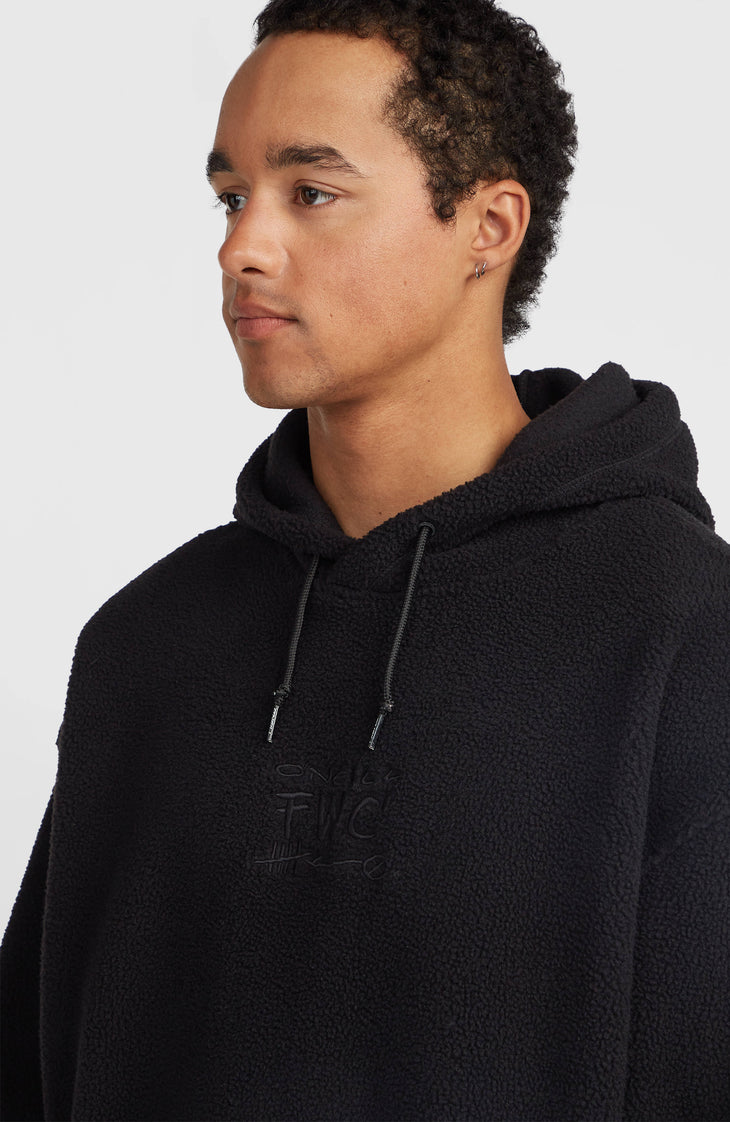 FWC'Play hoodie van hoogpolig fleece | Black Out