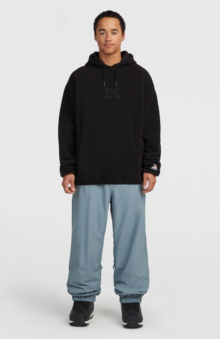 FWC'Play hoodie van hoogpolig fleece | Black Out