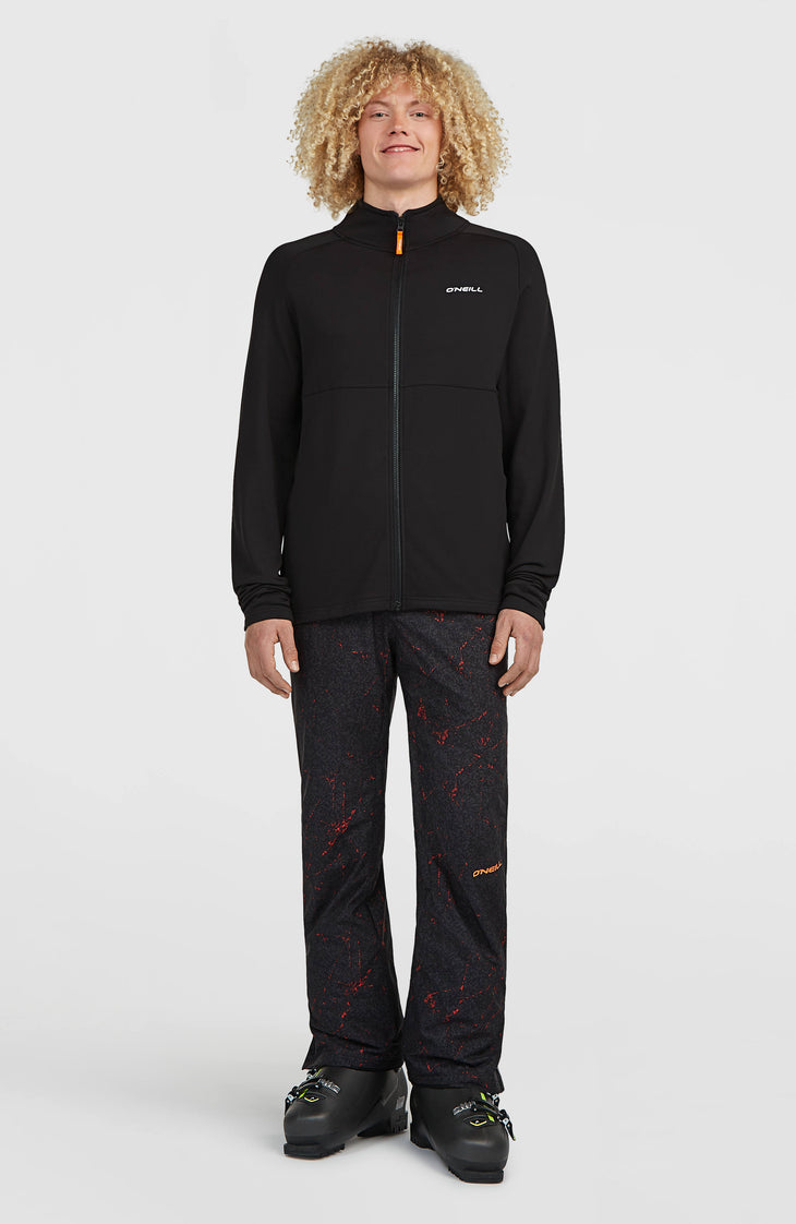 FWC'Cruz fleecevest met volledige rits | Black Out