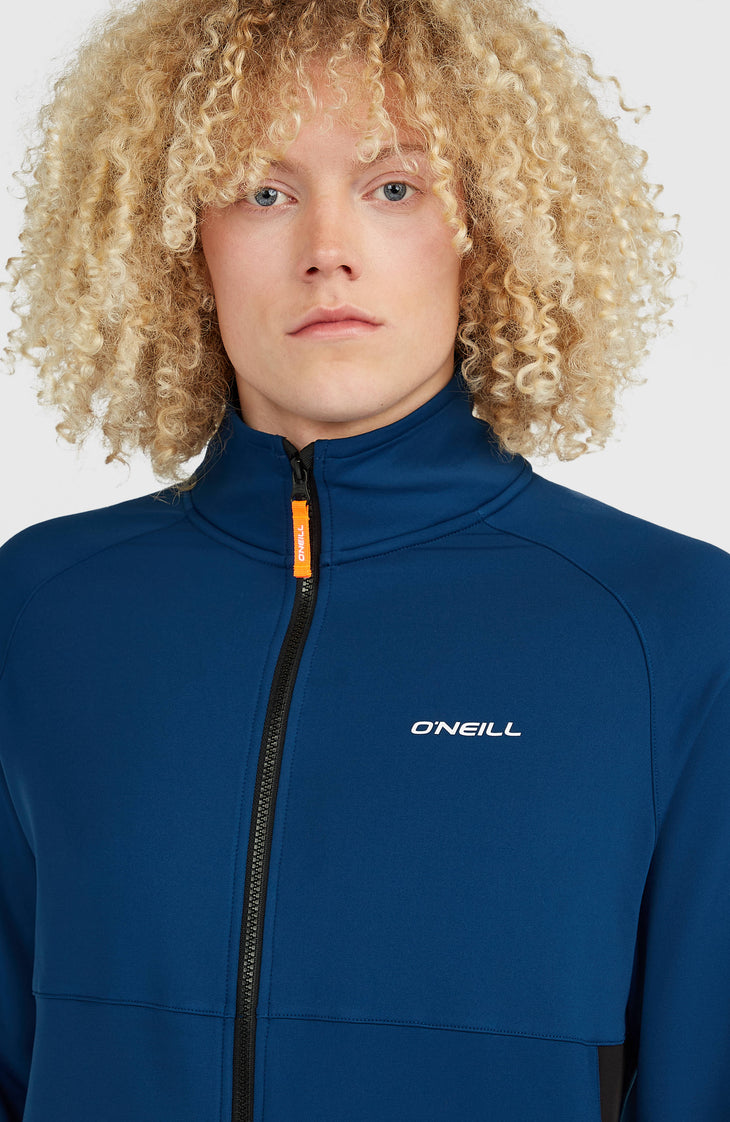 FWC'Cruz fleecevest met volledige rits | Regal Blue Colour Block