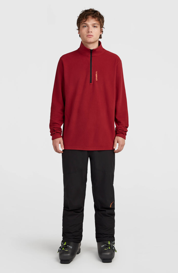 FWC'Cruz Jack's Polartec® fleecetrui met halve rits | Tamarillo