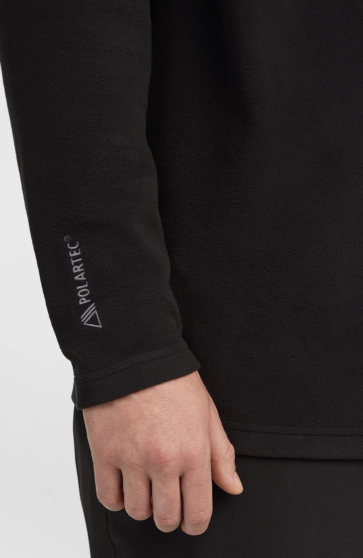 FWC'Cruz Jack's Polartec® fleecetrui met halve rits | Black Out