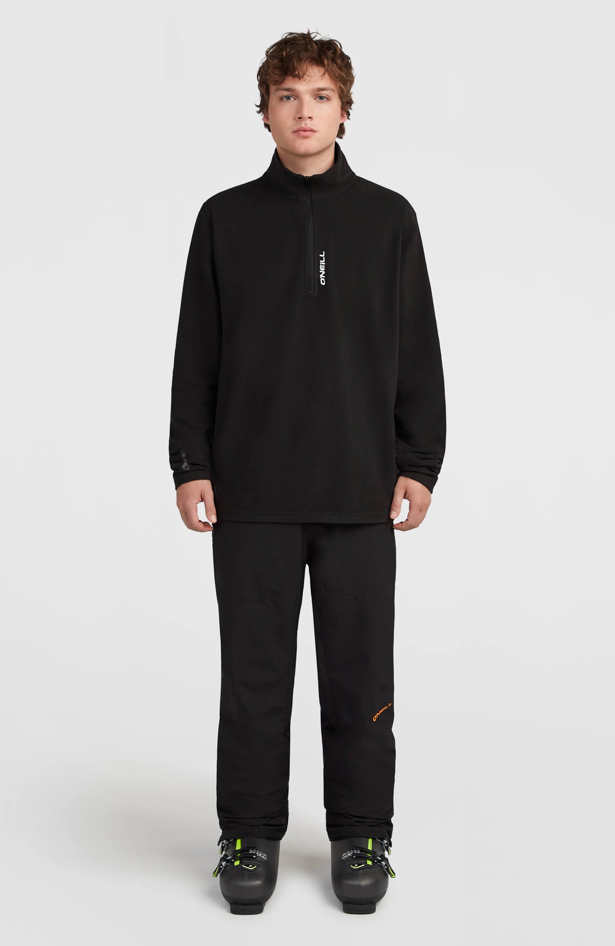 FWC'Cruz Jack's Polartec® fleecetrui met halve rits | Black Out
