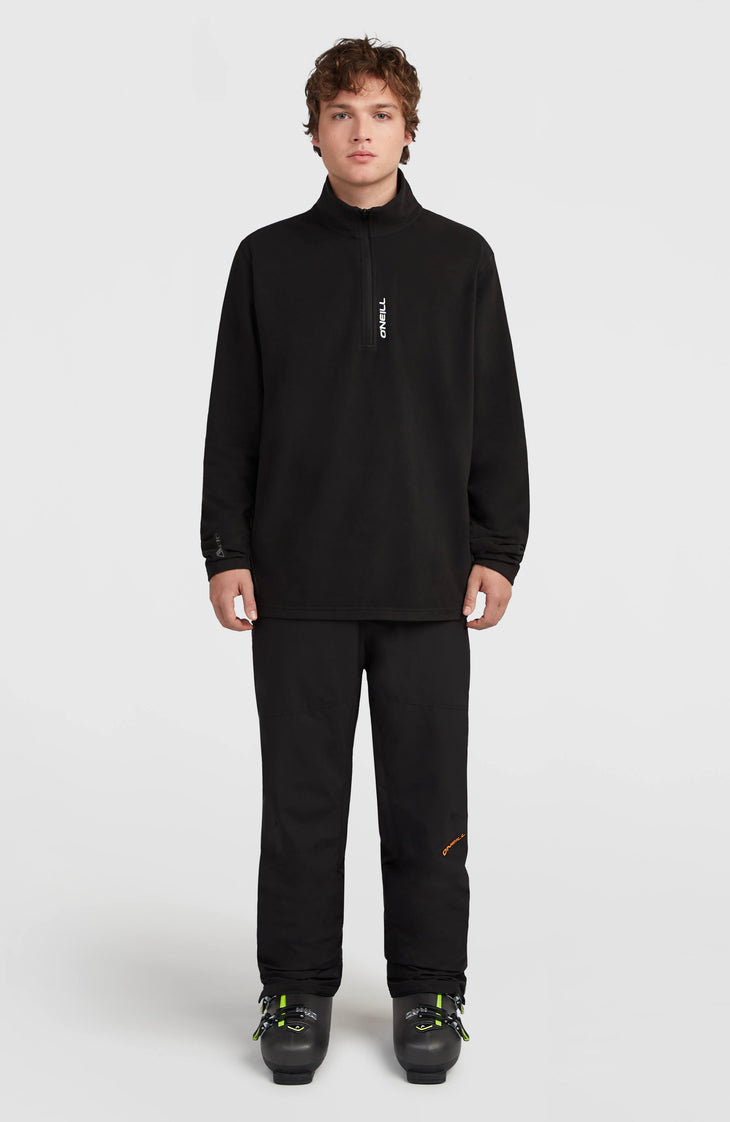 FWC'Cruz Jack's Polartec® fleecetrui met halve rits | Black Out