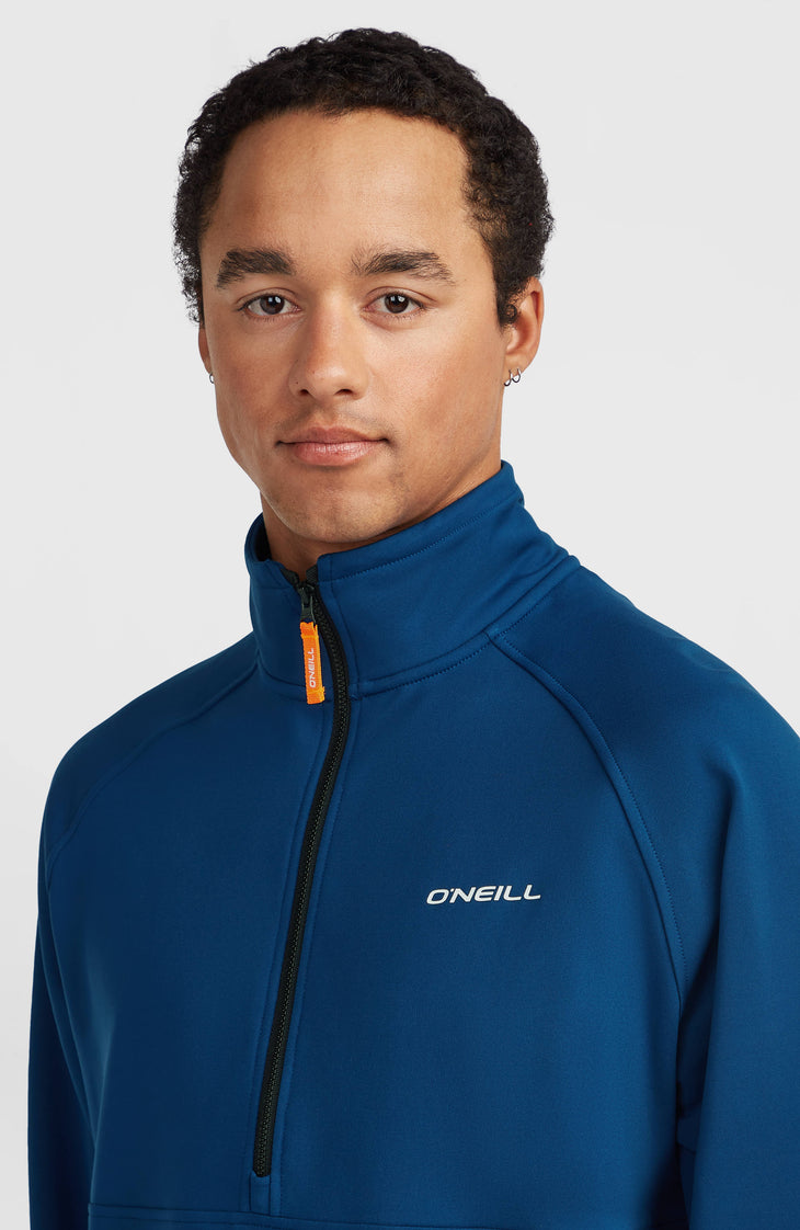 FWC'Cruz fleecetrui met halve rits | Regal Blue