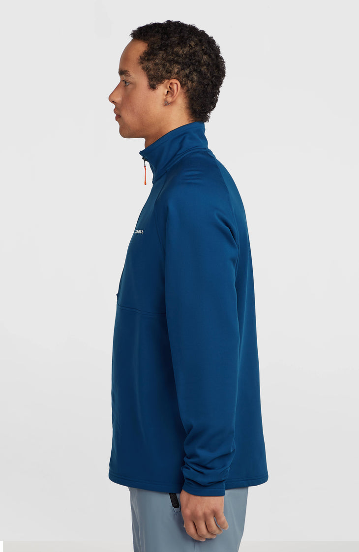 FWC'Cruz fleecetrui met halve rits | Regal Blue