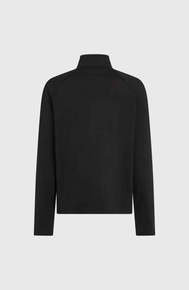FWC'Cruz fleecetrui met halve rits | Black Out