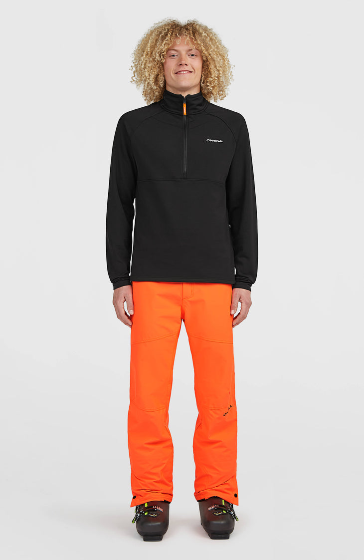 FWC'Cruz fleecetrui met halve rits | Black Out