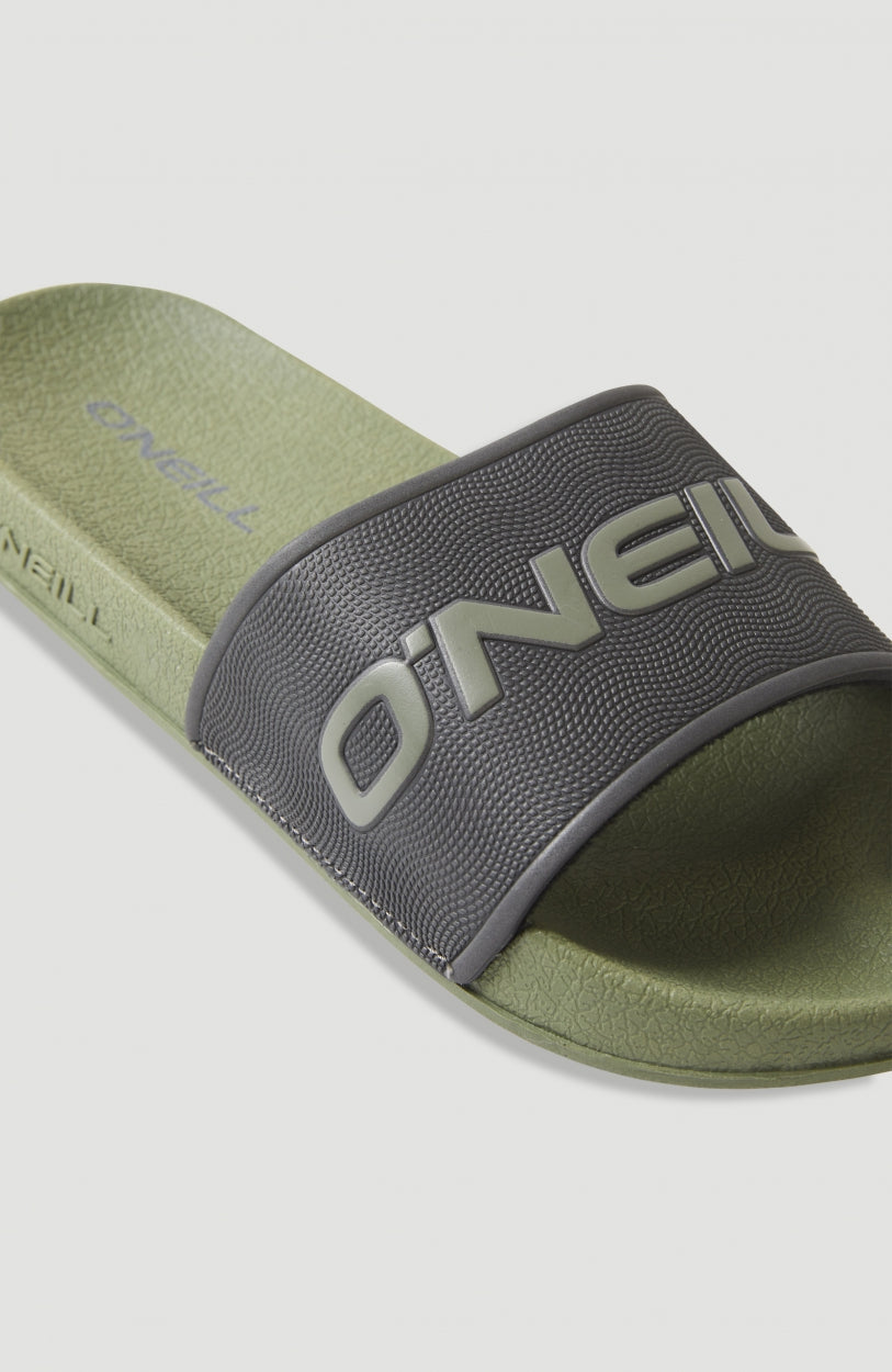 Slippers Logo | Deep Lichen Green