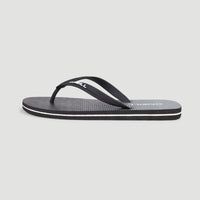 Profile Graphic slippers | Black Simple Gradient B Panel
