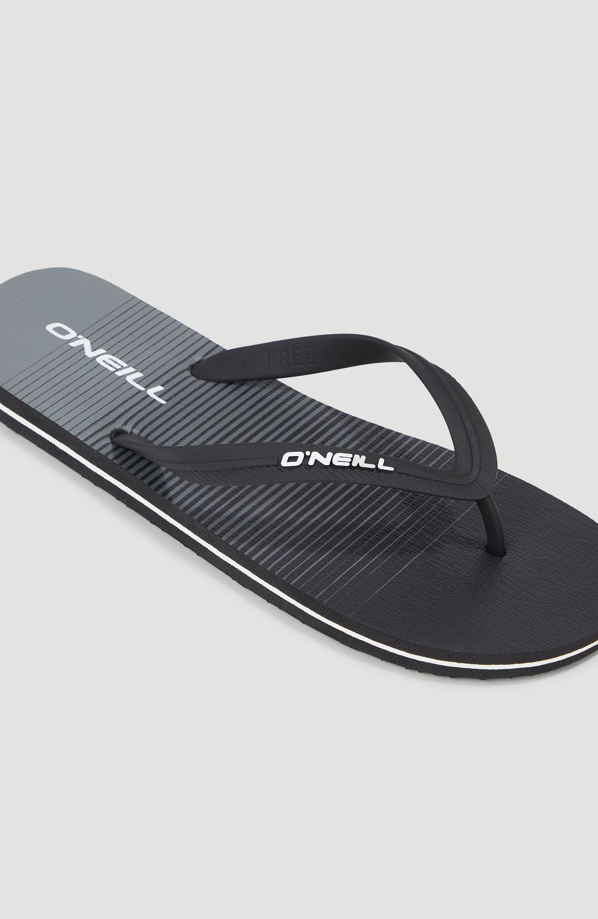 Profile Graphic slippers | Black Simple Gradient B Panel