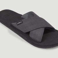Koosh Cross Over BLOOM™ slippers | Black Out