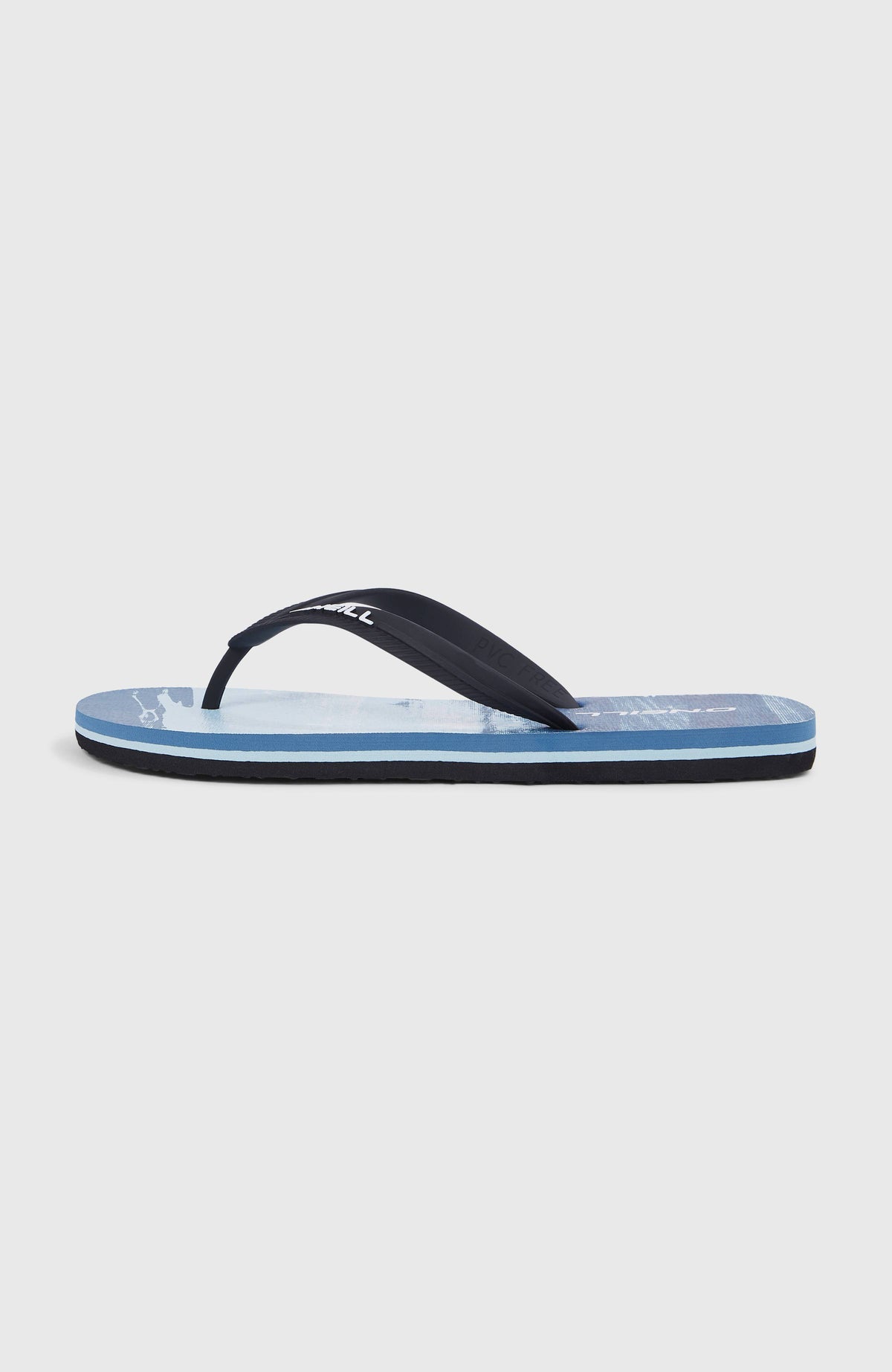 Profile Graphic slippers | Blue Melted Texture