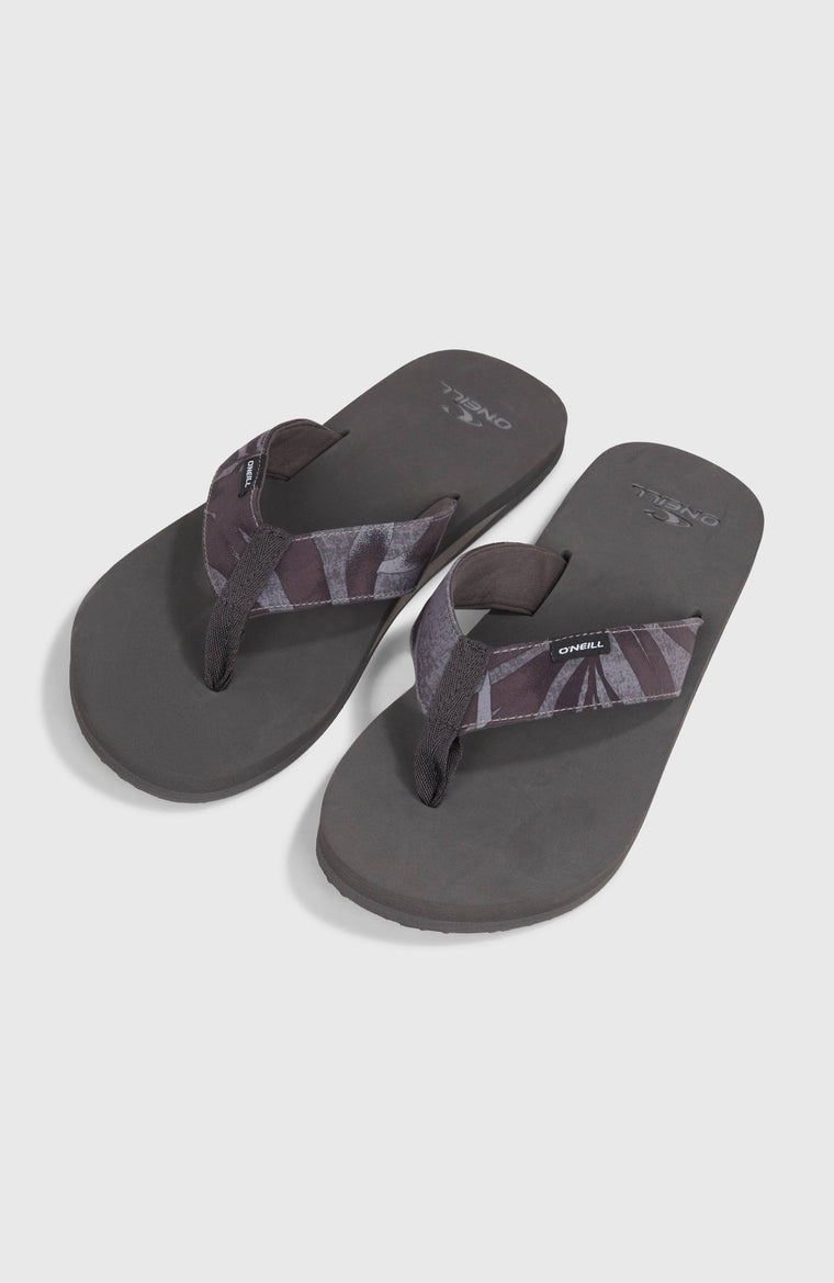 O'Neill stoffen slippers | Black Dipped Leaves O'Neill stoffen slippers | Black Dipped Leaves