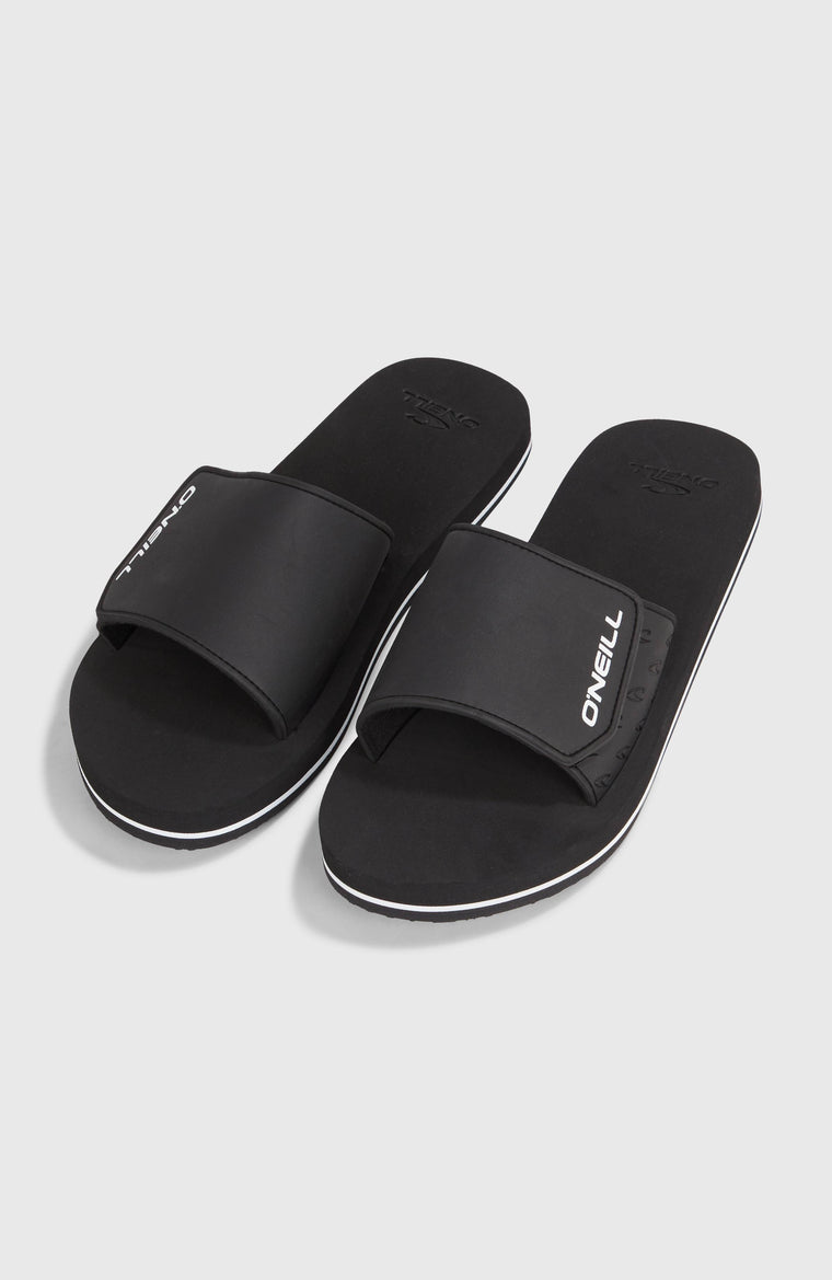 O'Neill verstelbare slippers | Black Out O'Neill verstelbare slippers | Black Out