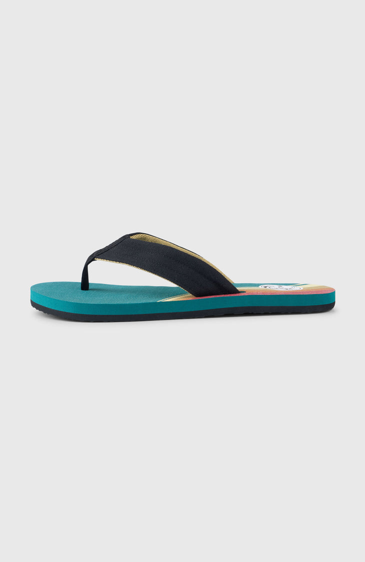 O'Riginals teenslippers | Green Originals Sideburns