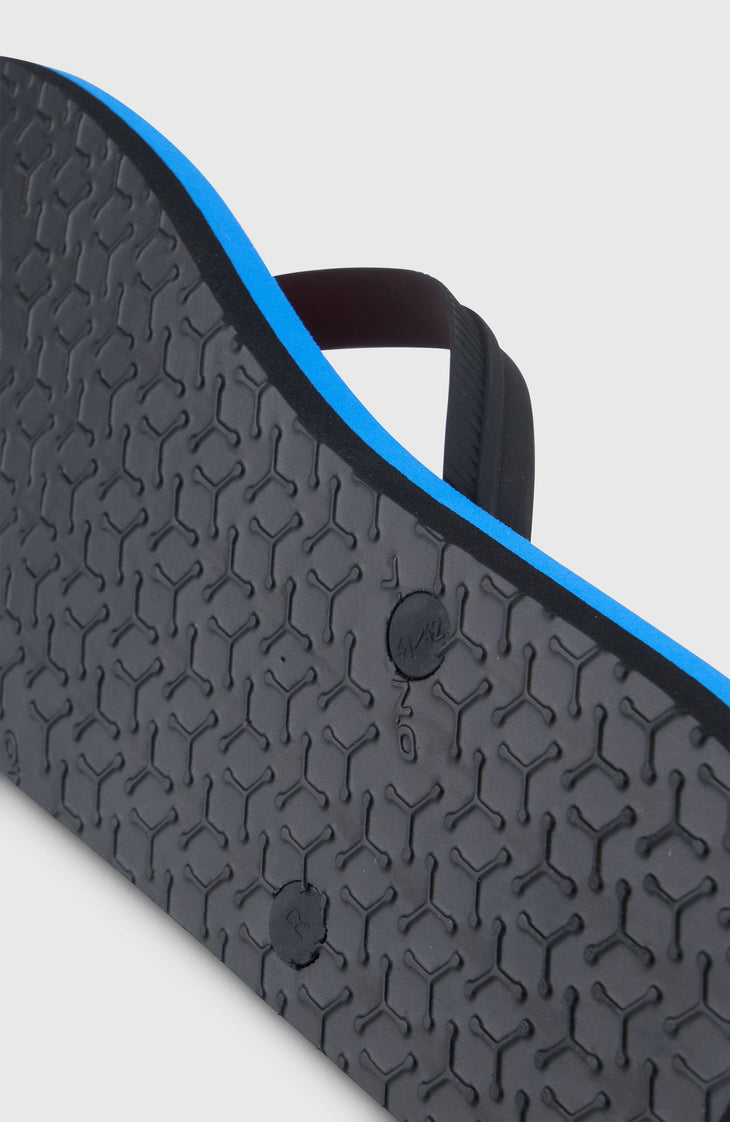 Profile Graphic slippers | Blue Gradient Stripe